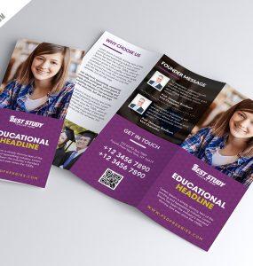 Izrada Brosura Tri Fold Za Univerzitet Min